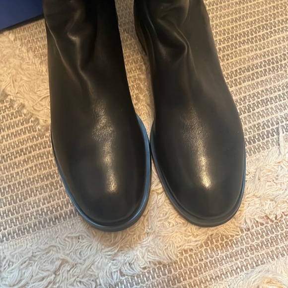 NEW Stuart Weitzman over the knee stretch leather boots - size 8 / 38.5 - Picture 4 of 5